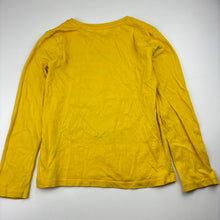 Load image into Gallery viewer, Boys Anko, yellow cotton long sleeve t-shirt, digger, EUC, size 7,  