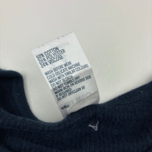 Load image into Gallery viewer, Unisex Anko, navy ribbed cotton blend long sleeve t-shirt, GUC, size 3-4,  