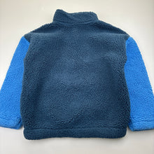 Load image into Gallery viewer, Boys KID, navy and blue teddy fleece sweater, FUC, size 5,  