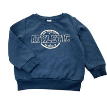 Load image into Gallery viewer, Boys Brilliant Basics, blue fleece lined sweater / jumper, GUC, size 4,  