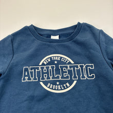 Load image into Gallery viewer, Boys Brilliant Basics, blue fleece lined sweater / jumper, GUC, size 4,  