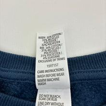 Load image into Gallery viewer, Boys Brilliant Basics, blue fleece lined sweater / jumper, GUC, size 4,  