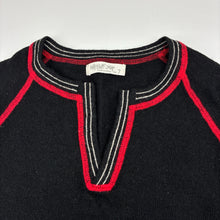 Load image into Gallery viewer, Boys Wayne Jnr, wool black knit sweater, EUC, size 7,  