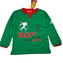 Load image into Gallery viewer, Boys NRL Mascots, Souths Rabbitohs cotton long sleeve top, NEW, size 5,  