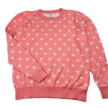 Load image into Gallery viewer, Girls BOBOYOYO, pink knitted cotton sweater, EUC, size 10,  