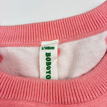 Load image into Gallery viewer, Girls BOBOYOYO, pink knitted cotton sweater, EUC, size 10,  