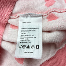 Load image into Gallery viewer, Girls BOBOYOYO, pink knitted cotton sweater, EUC, size 10,  