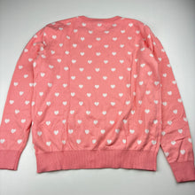 Load image into Gallery viewer, Girls BOBOYOYO, pink knitted cotton sweater, EUC, size 10,  