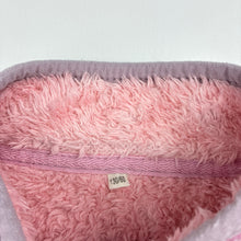 Load image into Gallery viewer, Girls patterned, pink fleece zip up jacket, FUC, size 8,  