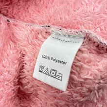 Load image into Gallery viewer, Girls patterned, pink fleece zip up jacket, FUC, size 8,  