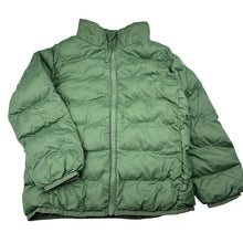 Load image into Gallery viewer, Unisex Uniqlo, khaki puffer jacket / coat, GUC, size 3-4,  