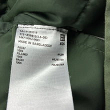 Load image into Gallery viewer, Unisex Uniqlo, khaki puffer jacket / coat, GUC, size 3-4,  