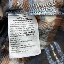 Load image into Gallery viewer, Boys Cotton On, blue and brown checked hooded top, GUC, size 8,  