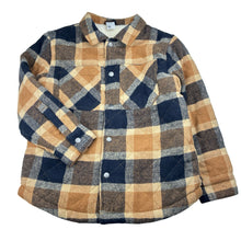 Load image into Gallery viewer, Boys Anko, checked fleece lined shacket / jacket, EUC, size 10,  