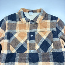 Load image into Gallery viewer, Boys Anko, checked fleece lined shacket / jacket, EUC, size 10,  