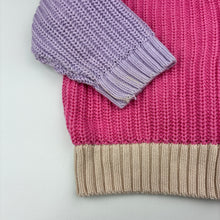 Load image into Gallery viewer, Girls KID, cotton knit cardigan, marks back right cuff, FUC, size 2,  