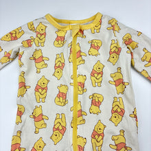 Load image into Gallery viewer, Unisex Disney Baby, Winnie The Pooh zip coverall / romper, FUC, size 00,  