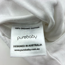 Load image into Gallery viewer, Unisex Purebaby, 0.5 Tog organic cotton sleeping bag, EUC, size 000,  