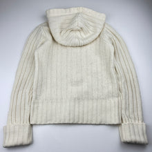 Load image into Gallery viewer, Girls Urban, chunky cable knit hooded cardigan / sweater, GUC, size 14,  