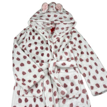 Load image into Gallery viewer, Girls Anko, fleece dressing gown / bath robe, GUC, size 7,  