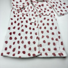 Load image into Gallery viewer, Girls Anko, fleece dressing gown / bath robe, GUC, size 7,  
