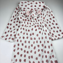Load image into Gallery viewer, Girls Anko, fleece dressing gown / bath robe, GUC, size 7,  