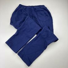 Load image into Gallery viewer, Boys Original Design, navy cotton casual pants, elasticated, Inside leg: 46cm, GUC, size 6,  