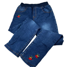 Load image into Gallery viewer, Girls gxg, fleece lined stretch pants, elasticated, Inside leg: 60cm, GUC, size 12,  