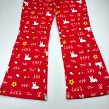 Load image into Gallery viewer, Girls Bossini, fleece lined cotton pants, elasticated, Inside leg: 57cm, EUC, size 10,  