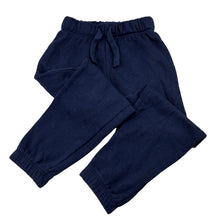 Load image into Gallery viewer, Unisex KID, navy fleece lined track pants, Inside leg: 40cm, FUC, size 4,  