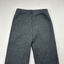 Load image into Gallery viewer, Girls grey, fleece lined leggings, elasticated, Inside leg: 47cm, GUC, size 10,  