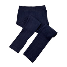 Load image into Gallery viewer, Girls Anko, navy ribbed leggings, wash fade, FUC, size 5,  