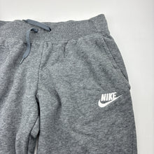 Load image into Gallery viewer, Unisex Nike, fleece lined track pants, elasticated, Inside leg: 63.5cm, GUC, size 12-13,  