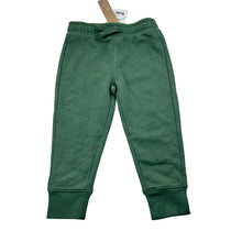 Load image into Gallery viewer, Unisex Anko, green fleece lined track pants, Inside leg: 34cm, NEW, size 3,  