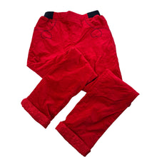 Load image into Gallery viewer, Girls gxg, fleece lined stretch velvet pants, elasticated, Inside leg: 60cm, EUC, size 12,  