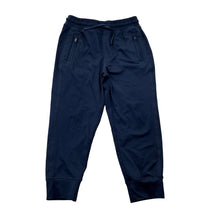 Load image into Gallery viewer, Unisex Primark, navy lightweight stretchy track pants, Inside leg: 36cm, FUC, size 3,  
