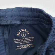 Load image into Gallery viewer, Unisex Primark, navy lightweight stretchy track pants, Inside leg: 36cm, FUC, size 3,  