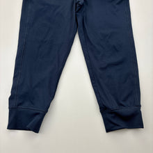 Load image into Gallery viewer, Unisex Primark, navy lightweight stretchy track pants, Inside leg: 36cm, FUC, size 3,  