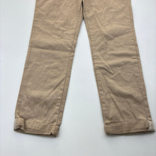 Load image into Gallery viewer, Boys B Collection, stretch cotton chino pants, adjustable, Inside leg: 51cm, EUC, size 8,  