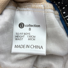 Load image into Gallery viewer, Boys B Collection, stretch cotton chino pants, adjustable, Inside leg: 51cm, EUC, size 8,  