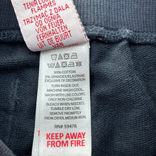 Load image into Gallery viewer, Boys blue, stretchy casual pants, wash fade, Inside leg; 34cm, FUC, size 3,  
