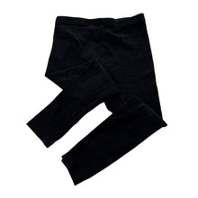 Load image into Gallery viewer, Girls KID, black stretchy leggings, Inside leg: 34cm, EUC, size 4,  