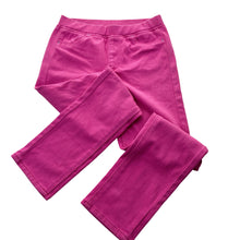Load image into Gallery viewer, Girls Uniqlo, pink casual pants, elasticated, Inside leg: 50cm, EUC, size 5-6,  