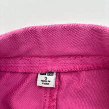 Load image into Gallery viewer, Girls Uniqlo, pink casual pants, elasticated, Inside leg: 50cm, EUC, size 5-6,  