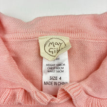 Load image into Gallery viewer, Girls May Gibbs, embroidered lightweight knit sweater, koalas, EUC, size 4,  