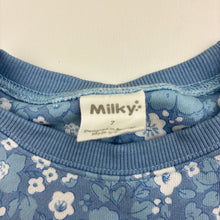 Load image into Gallery viewer, Girls Milky, floral sweater / jumper, EUC, size 7,  