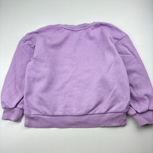 Load image into Gallery viewer, Girls Target, fleece lined sweater / jumper, light marks cuffs, FUC, size 6,  