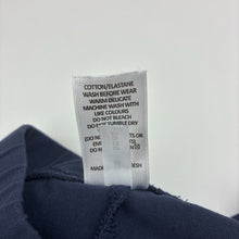 Load image into Gallery viewer, Girls Target, navy stretchy leggings, Inside leg: 33cm, GUC, size 3,  