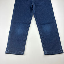 Load image into Gallery viewer, Unisex Anko, dark denim jeans, adjustable, Inside leg: 42.5cm, GUC, size 6,  