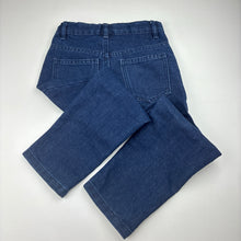 Load image into Gallery viewer, Unisex Anko, dark denim jeans, adjustable, Inside leg: 42.5cm, GUC, size 6,  